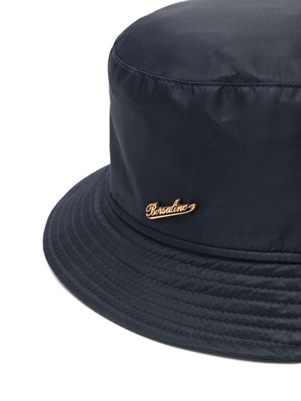 BORSALINO Rain Bucket Hat with Ribbed Detail - Banlieue91 -