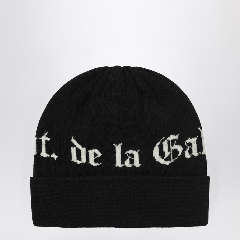 GALLERY DEPT. Wool Beanie with Logo Intarsia - Banlieue91 -
