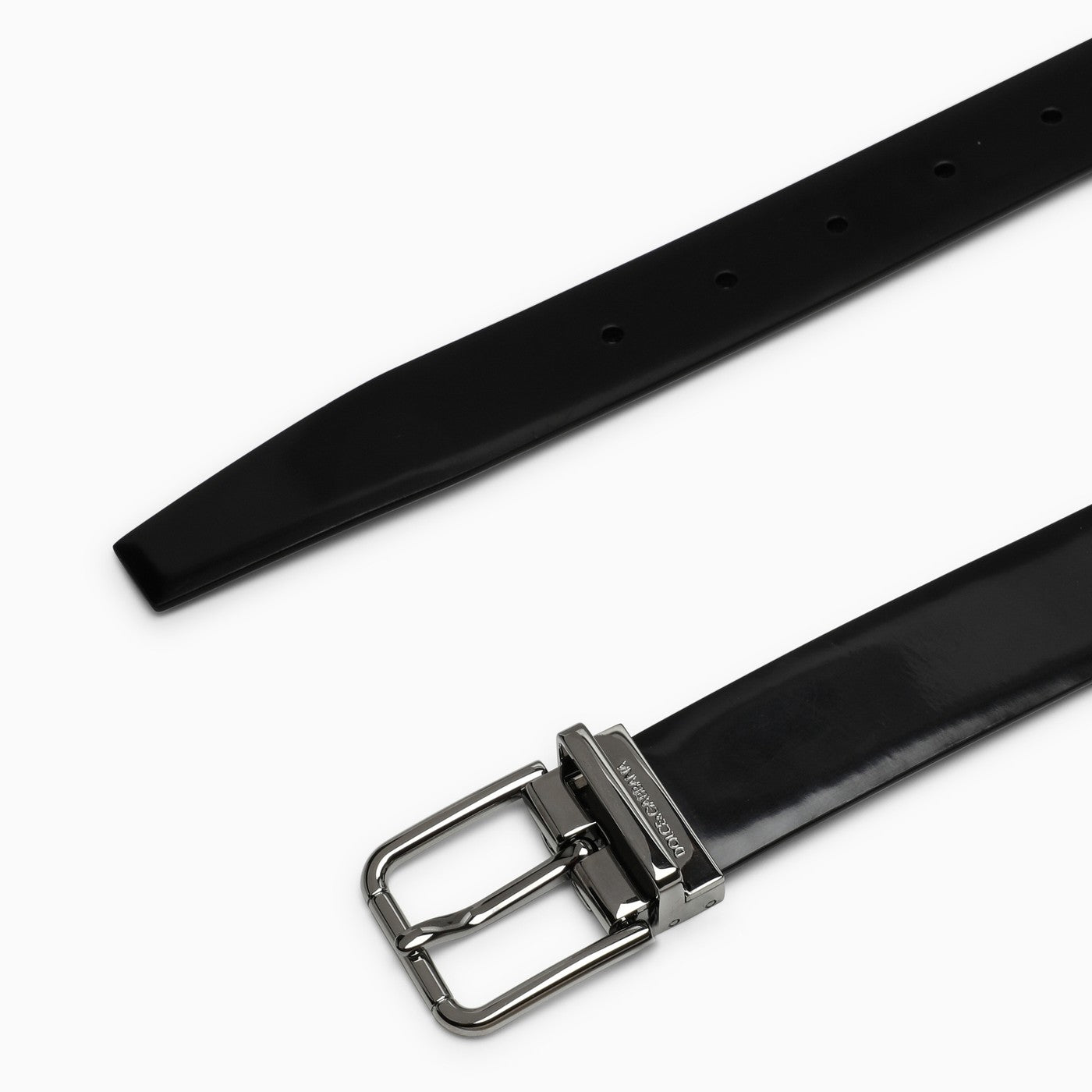 Dolce&Gabbana Black Leather Belt - Banlieue91 -