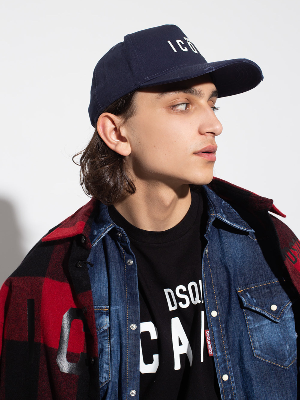 DSQUARED2 Icon Logo Baseball Cap - Banlieue91 -