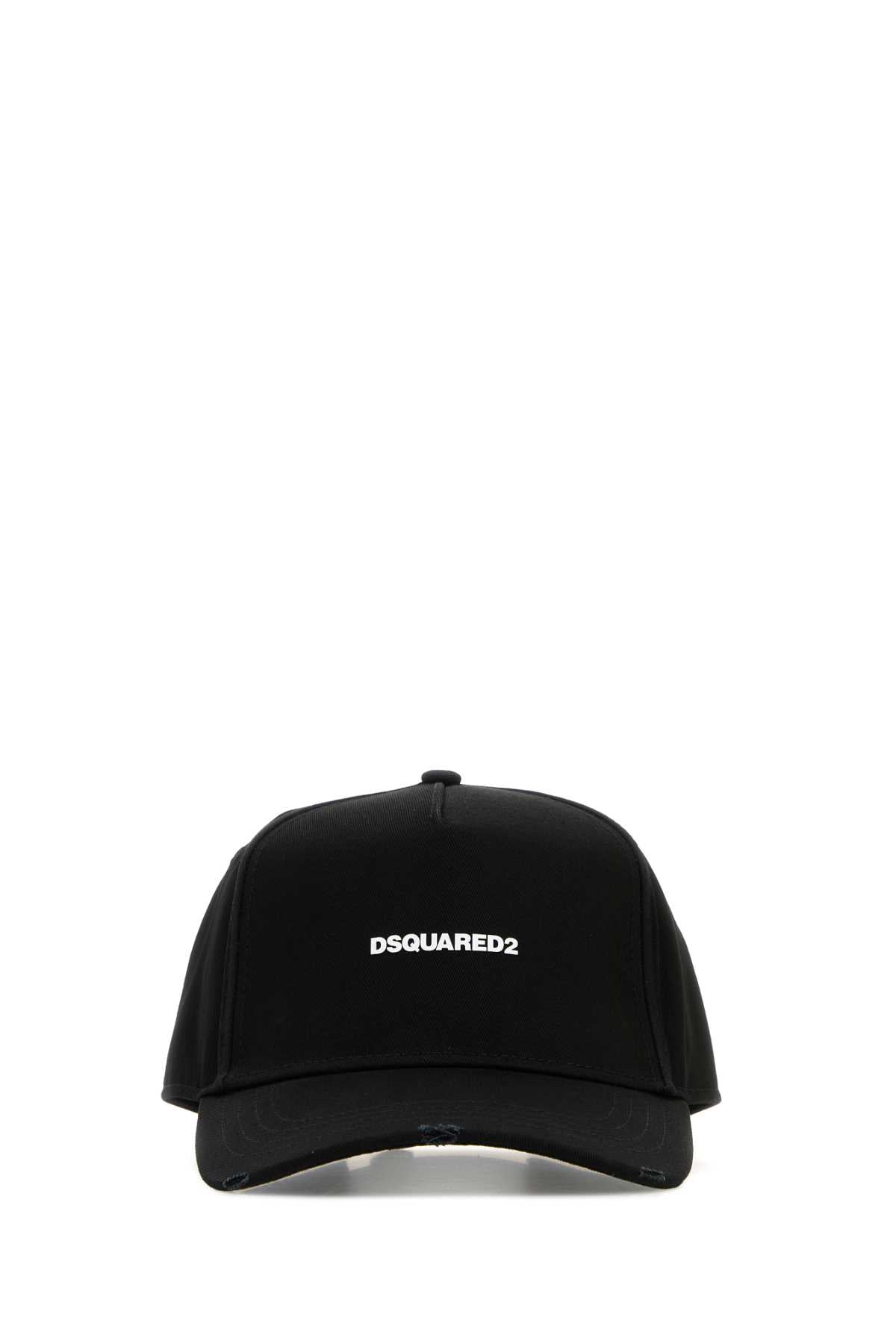 DSQUARED2 Men's Mini Logo Cotton Baseball Cap - Banlieue91 -