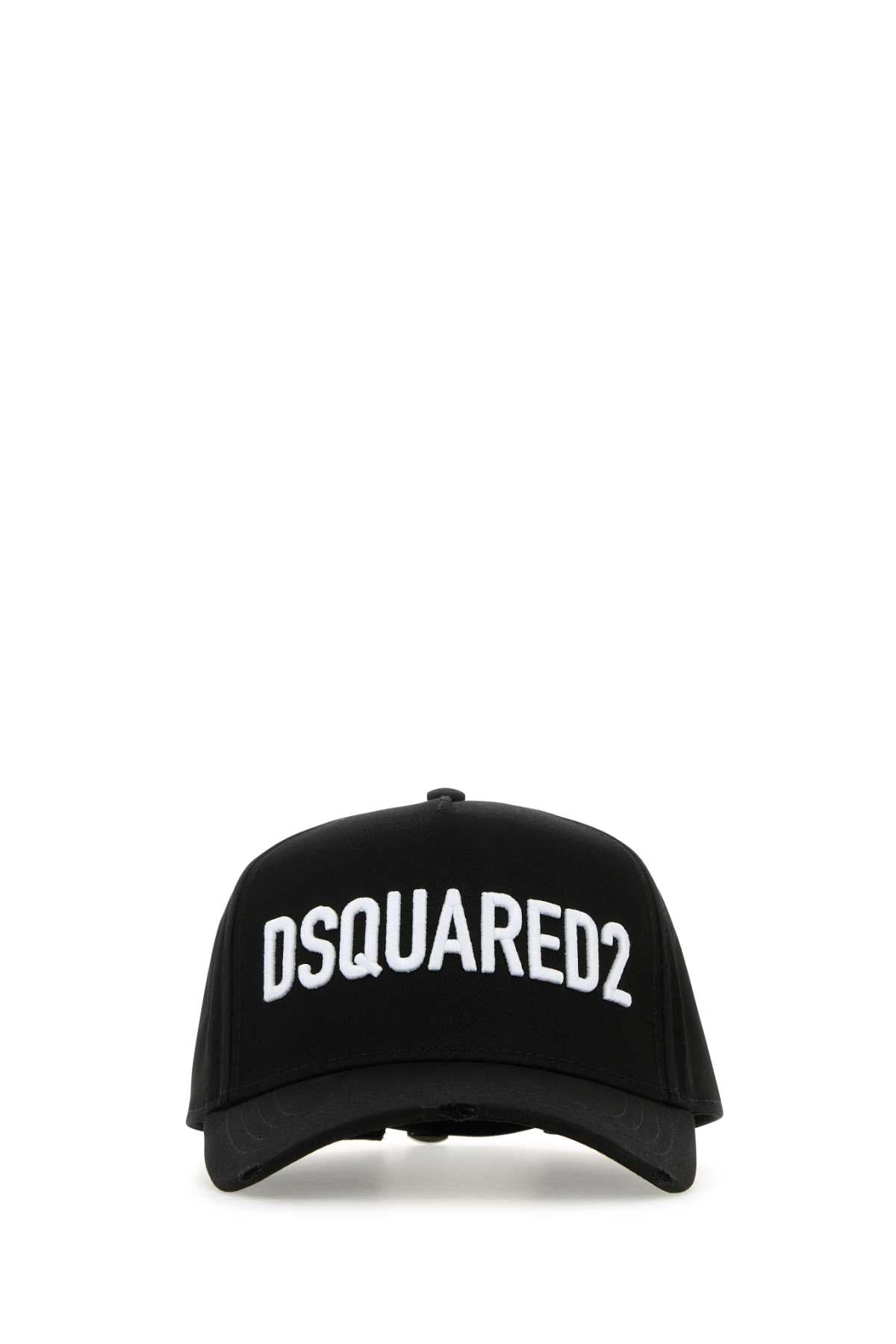 DSQUARED2 Cotton Baseball Cap for Men - Banlieue91 -
