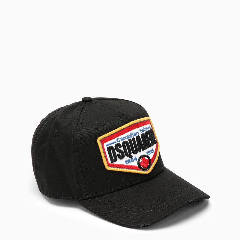 DSQUARED2 Cotton Baseball Cap - Banlieue91 -