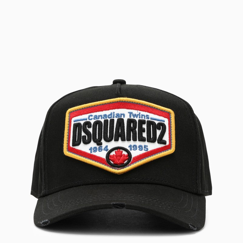 DSQUARED2 Cotton Baseball Cap - Banlieue91 -