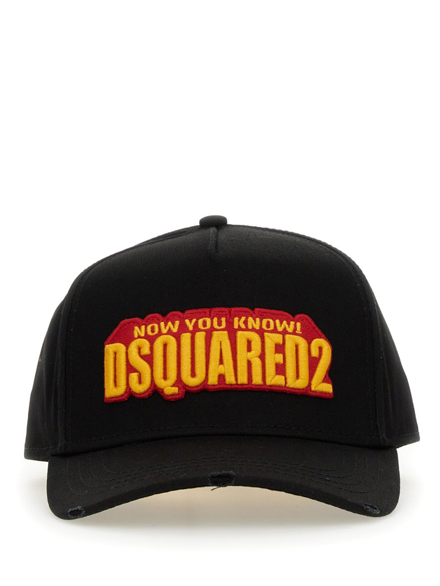 DSQUARED2 Classic Logo Baseball Hat for Men - Banlieue91 -