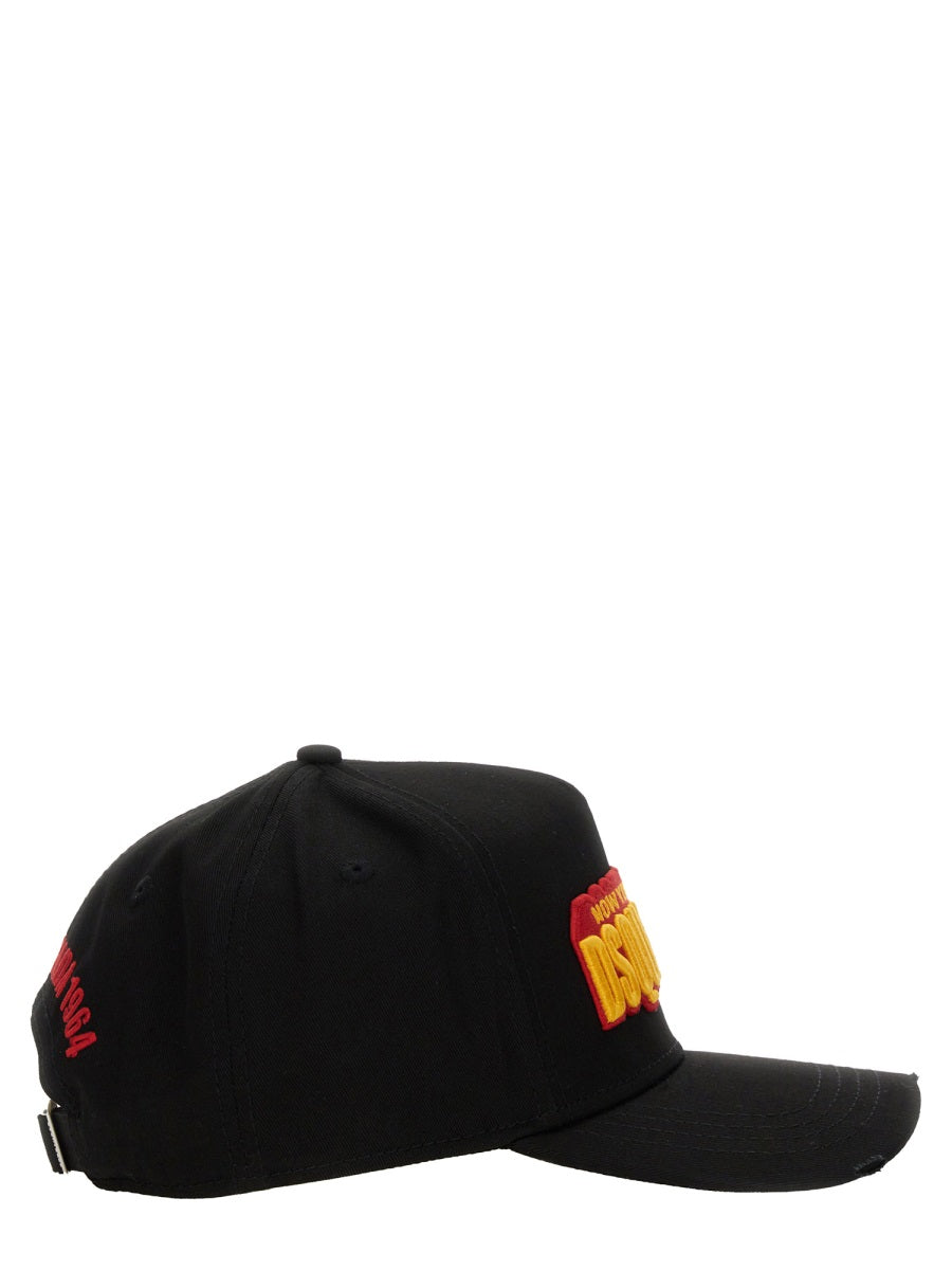 DSQUARED2 Classic Logo Baseball Hat for Men - Banlieue91 -
