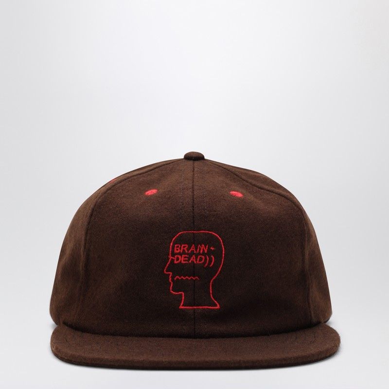 BRAIN DEAD Wool-Blend Baseball Cap with Adjustable Back Strap - Banlieue91 -