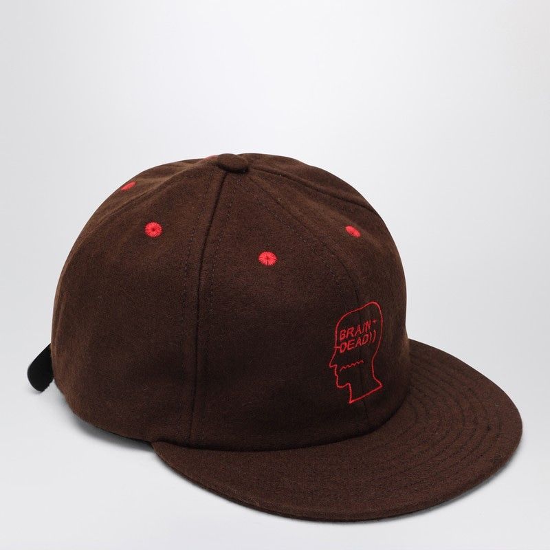 BRAIN DEAD Wool-Blend Baseball Cap with Adjustable Back Strap - Banlieue91 -