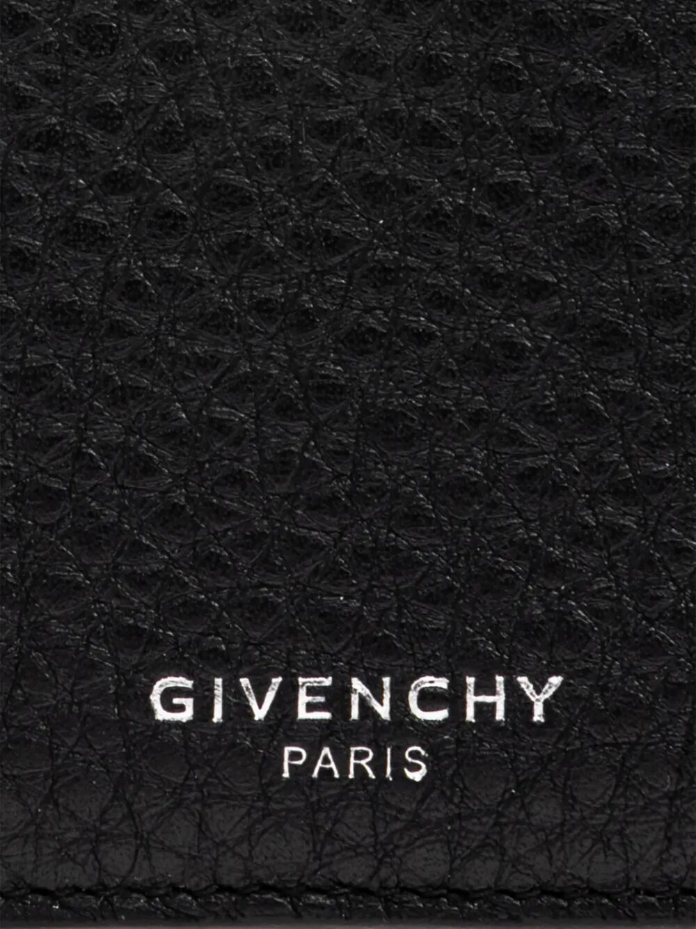 GIVENCHY Mini Grain Leather Card Holder with Zip - SS26 - Banlieue91 -