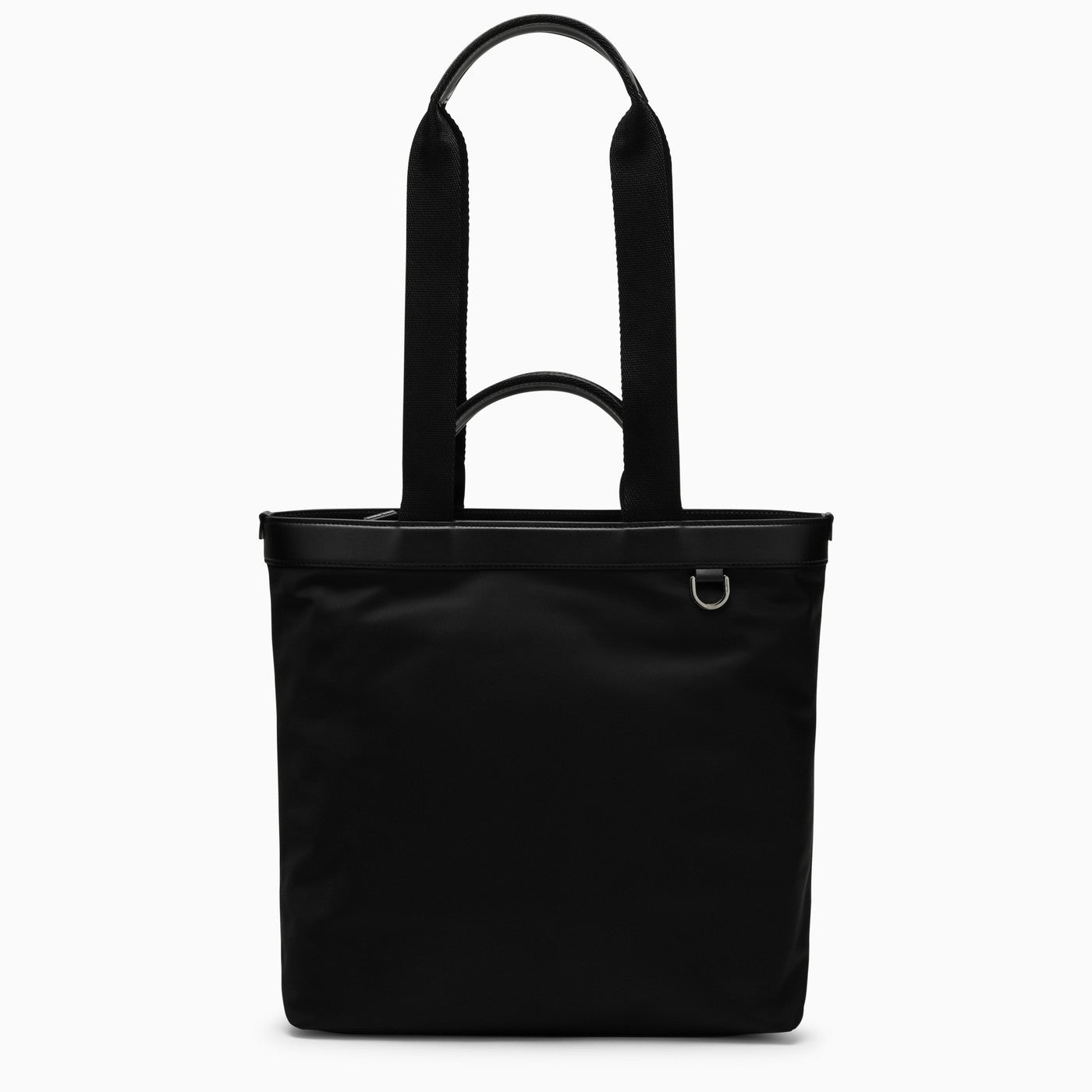 Dolce&Gabbana Black Nylon Shopping Bag With Logo - Banlieue91 -