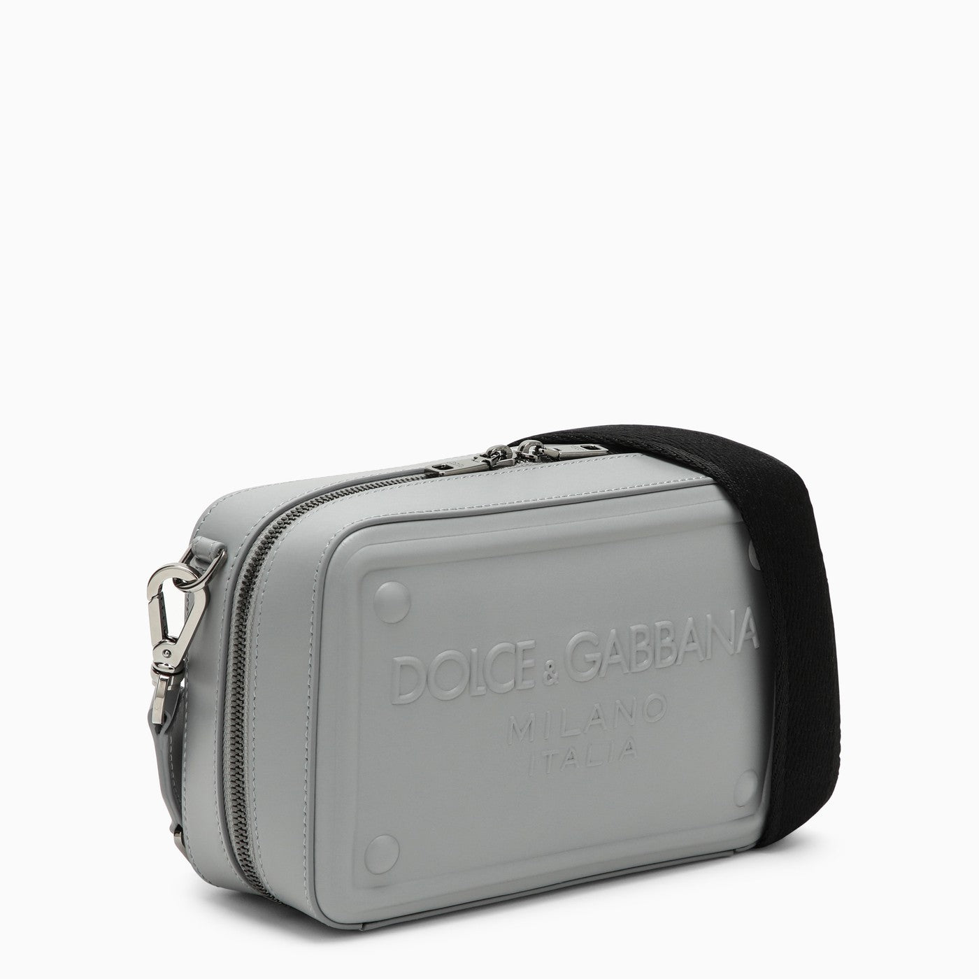 Dolce&Gabbana Grey Calfskin Shoulder Bag - Banlieue91 -
