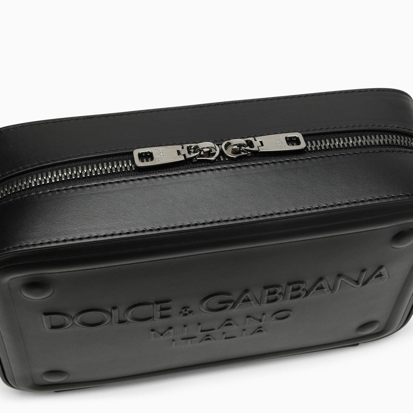 Dolce&Gabbana Black Calfskin Shoulder Bag - Banlieue91 -