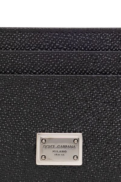DOLCE & GABBANA Mini Leather Card Holder - Banlieue91 -