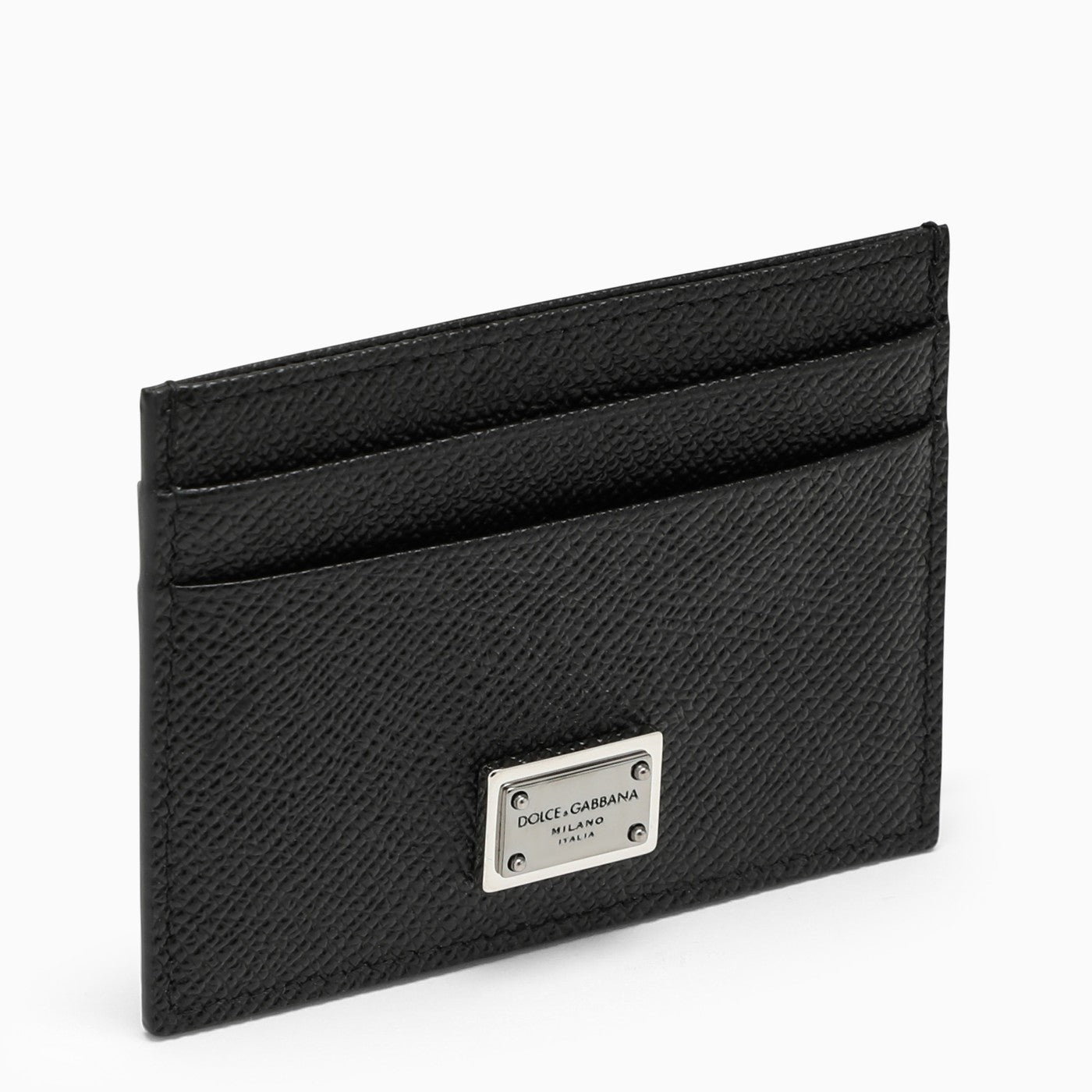 Dolce&Gabbana Logoed Cardholder Black - Banlieue91 -