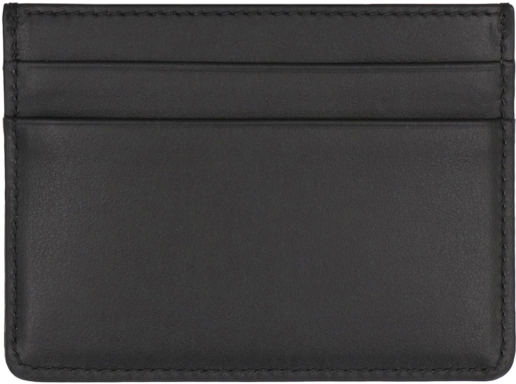 DOLCE & GABBANA Logo Detail Mini Leather Card Holder - Banlieue91 -