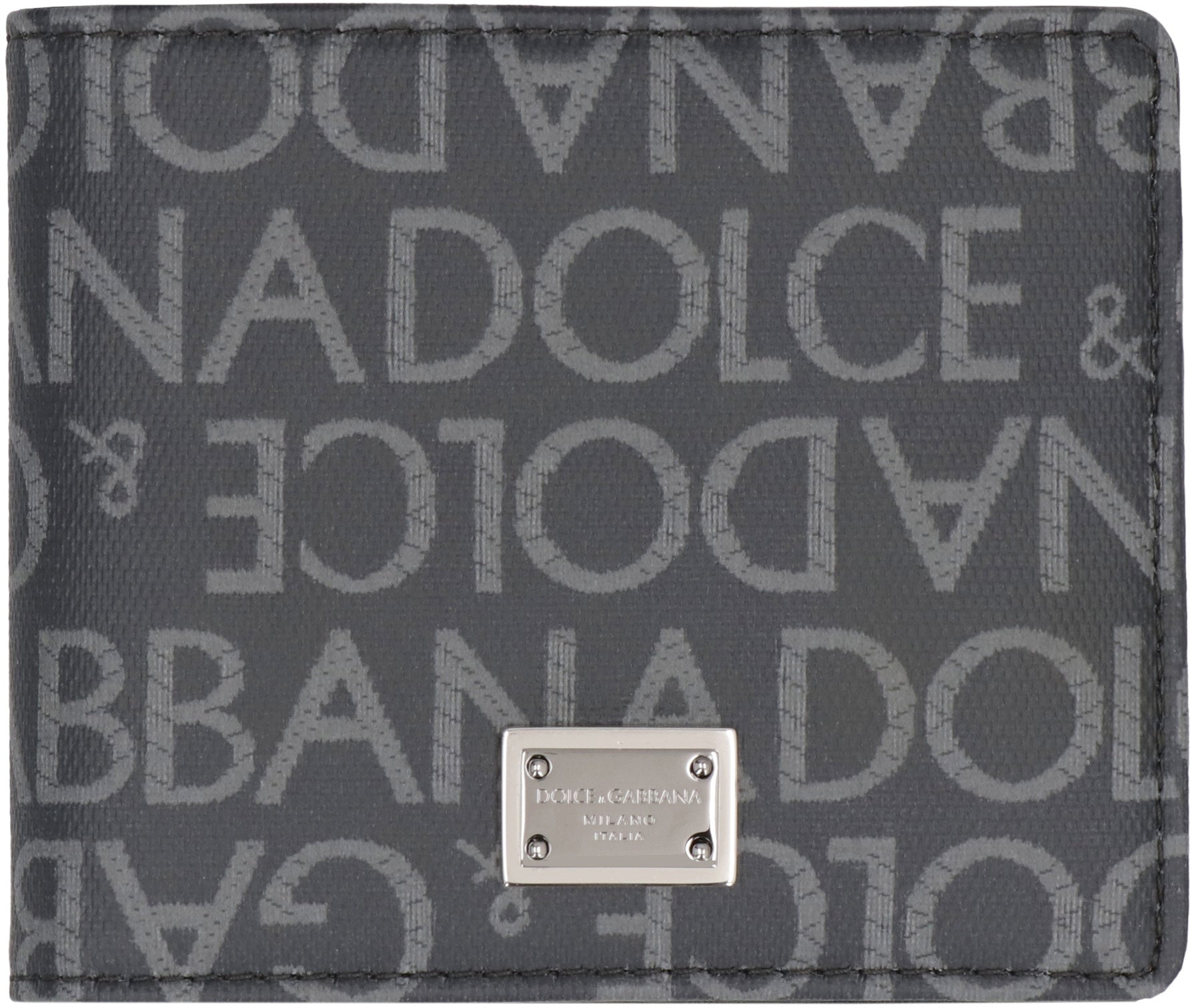 DOLCE & GABBANA Mini All-Over Logo Wallet - Banlieue91 -