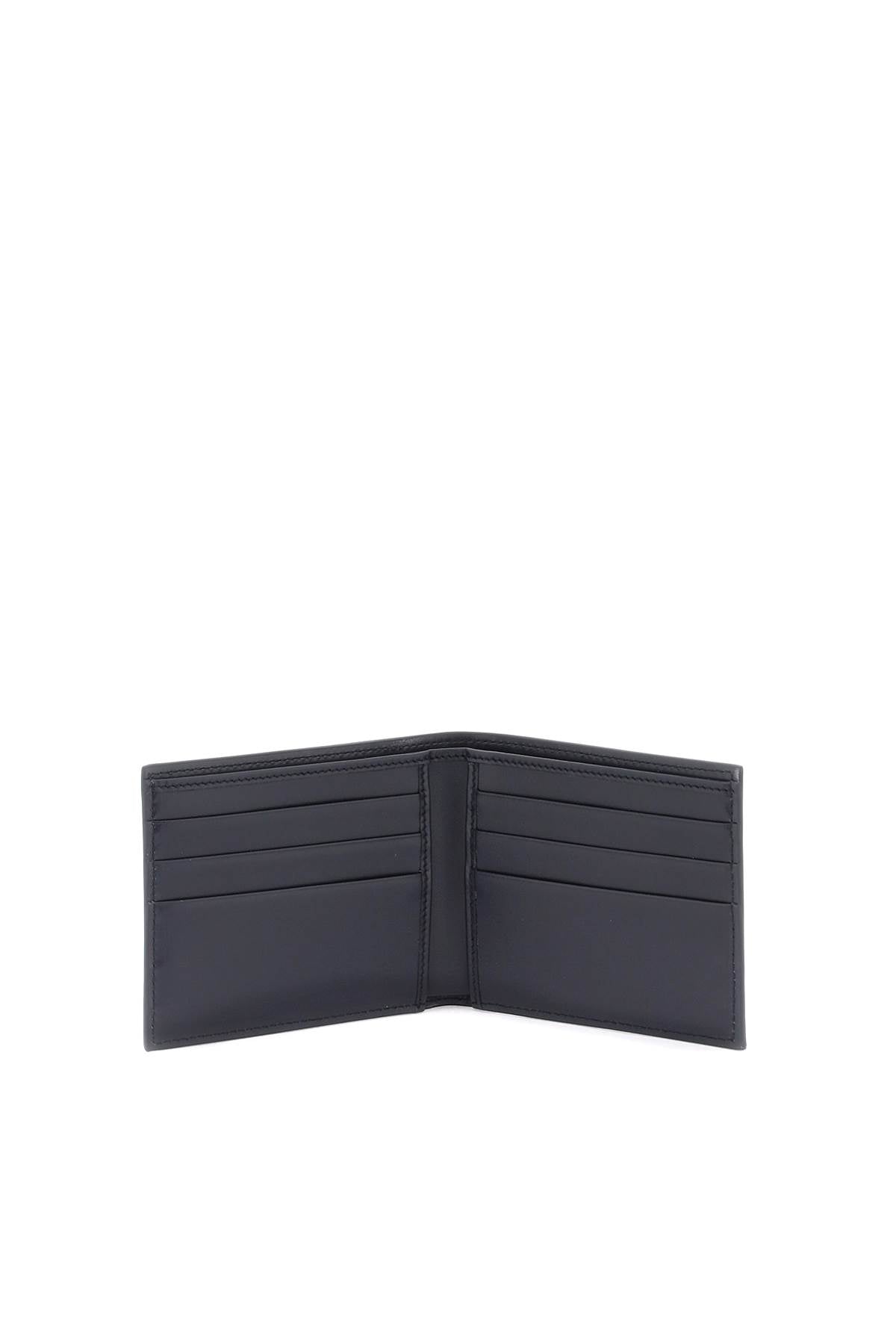 DOLCE & GABBANA Leather Mini Flap-Over Wallet - Banlieue91 -