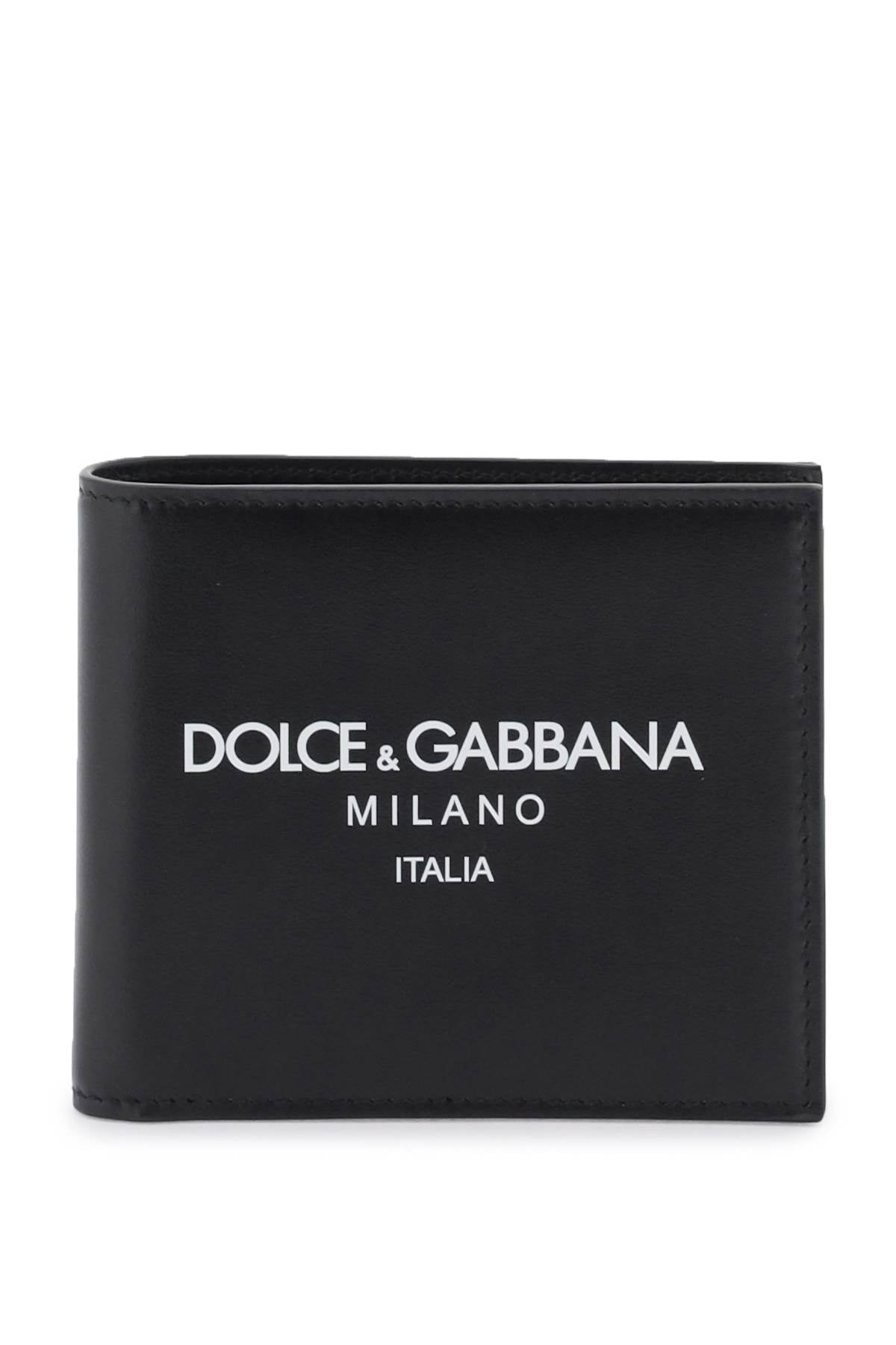DOLCE & GABBANA Mini Leather Flap-Over Wallet - Banlieue91 -