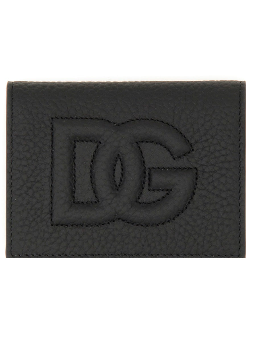 DOLCE & GABBANA Sleek Mini Wallet with Logo - Banlieue91 -