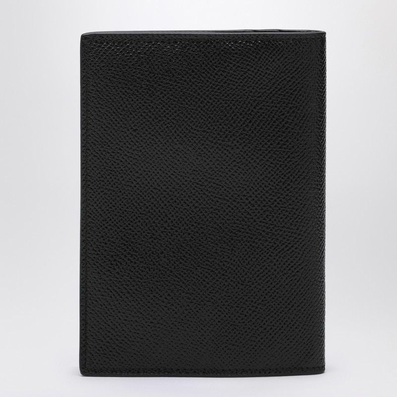 DOLCE & GABBANA Mini Passport Holder with Logo Plaque - Banlieue91 -