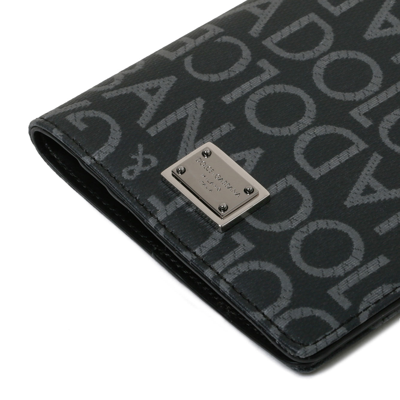 DOLCE & GABBANA Mini Cotton and Leather Wallet - Banlieue91 -