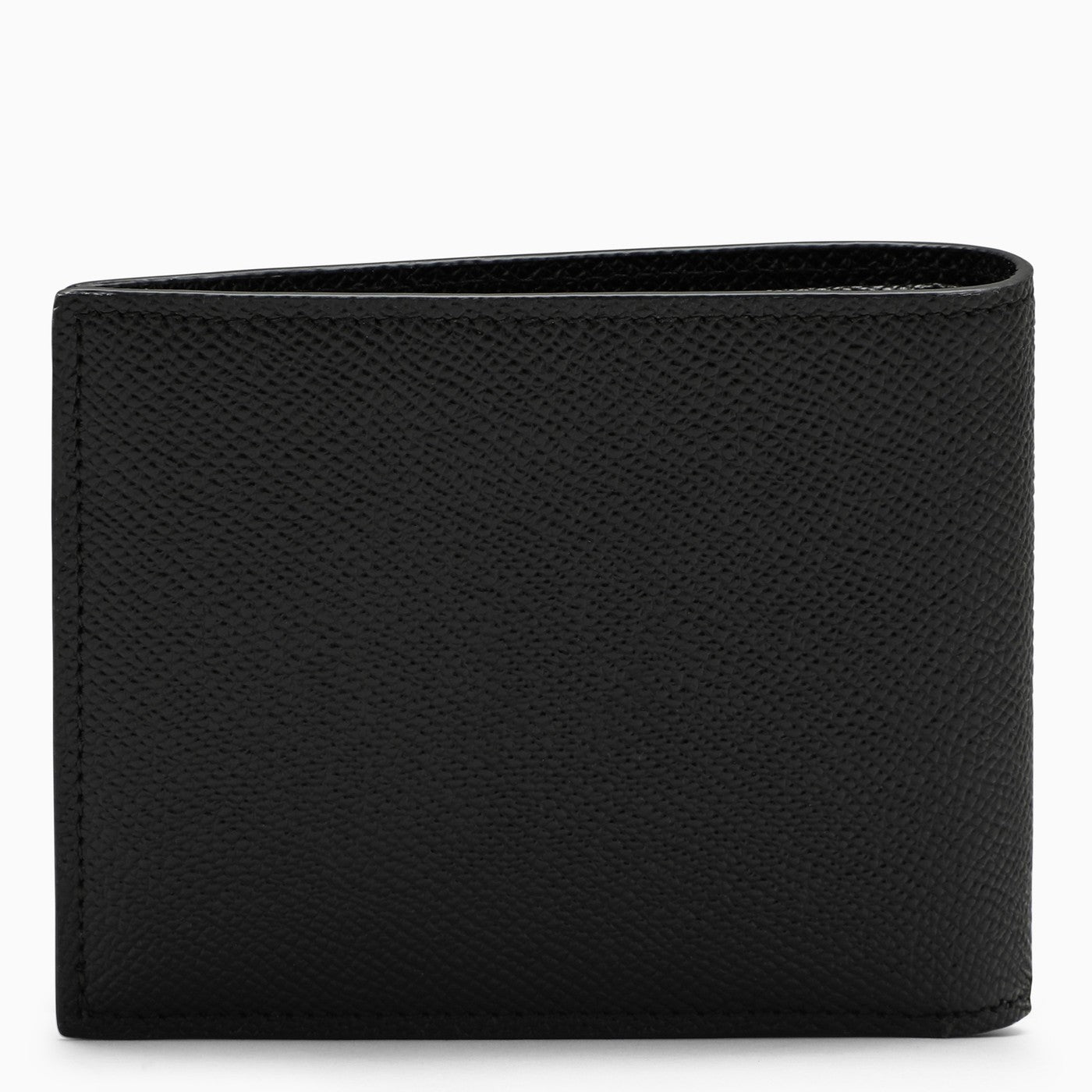 Dolce&Gabbana Black Leather Bi Fold Wallet - Banlieue91 -