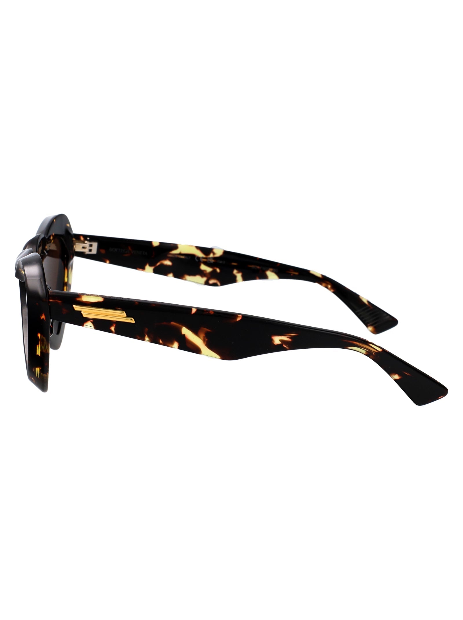 BOTTEGA VENETA Havana Frame Women's Sunglasses - Banlieue91 -