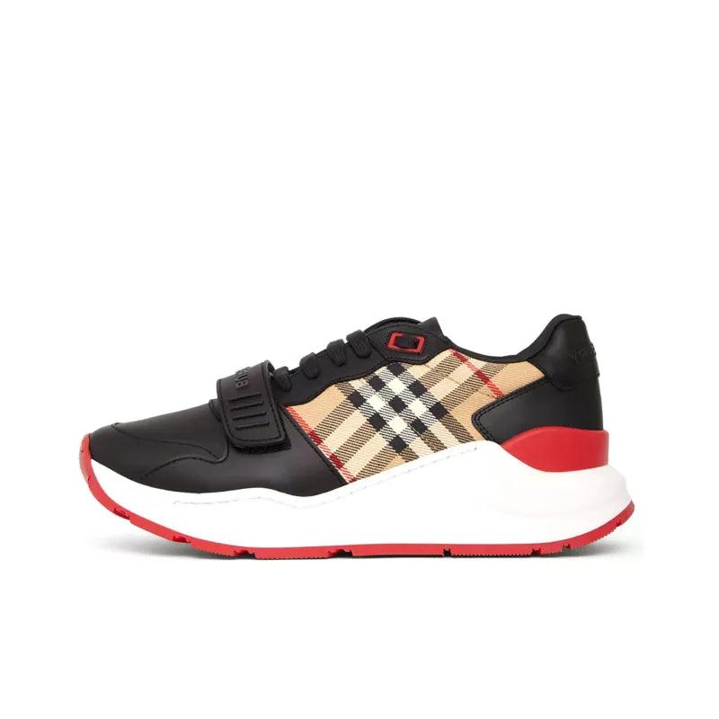 Burberry Ramsey Black Leather Vintage Check - Banlieue91