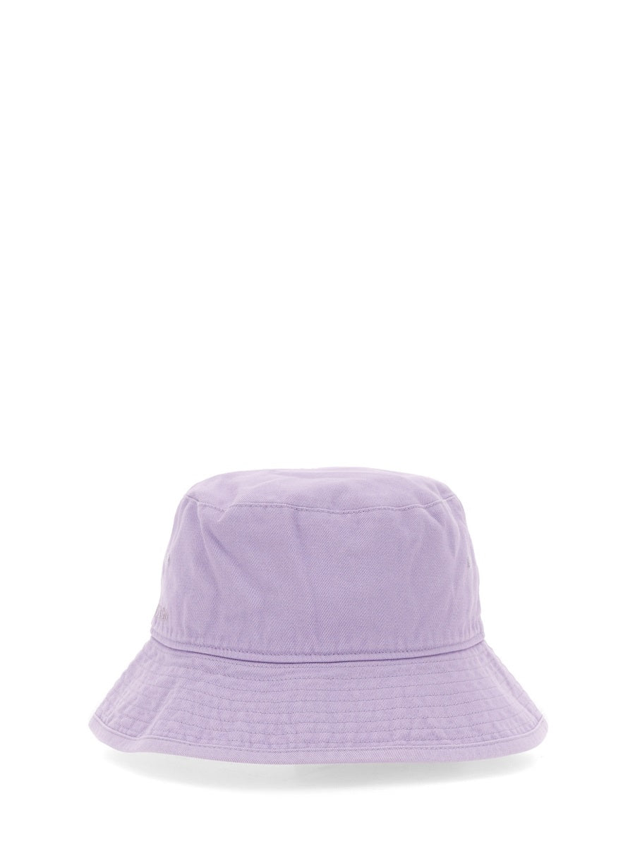 ACNE STUDIOS Cotton Bucket Hat with Contrast Stitching - Banlieue91 -