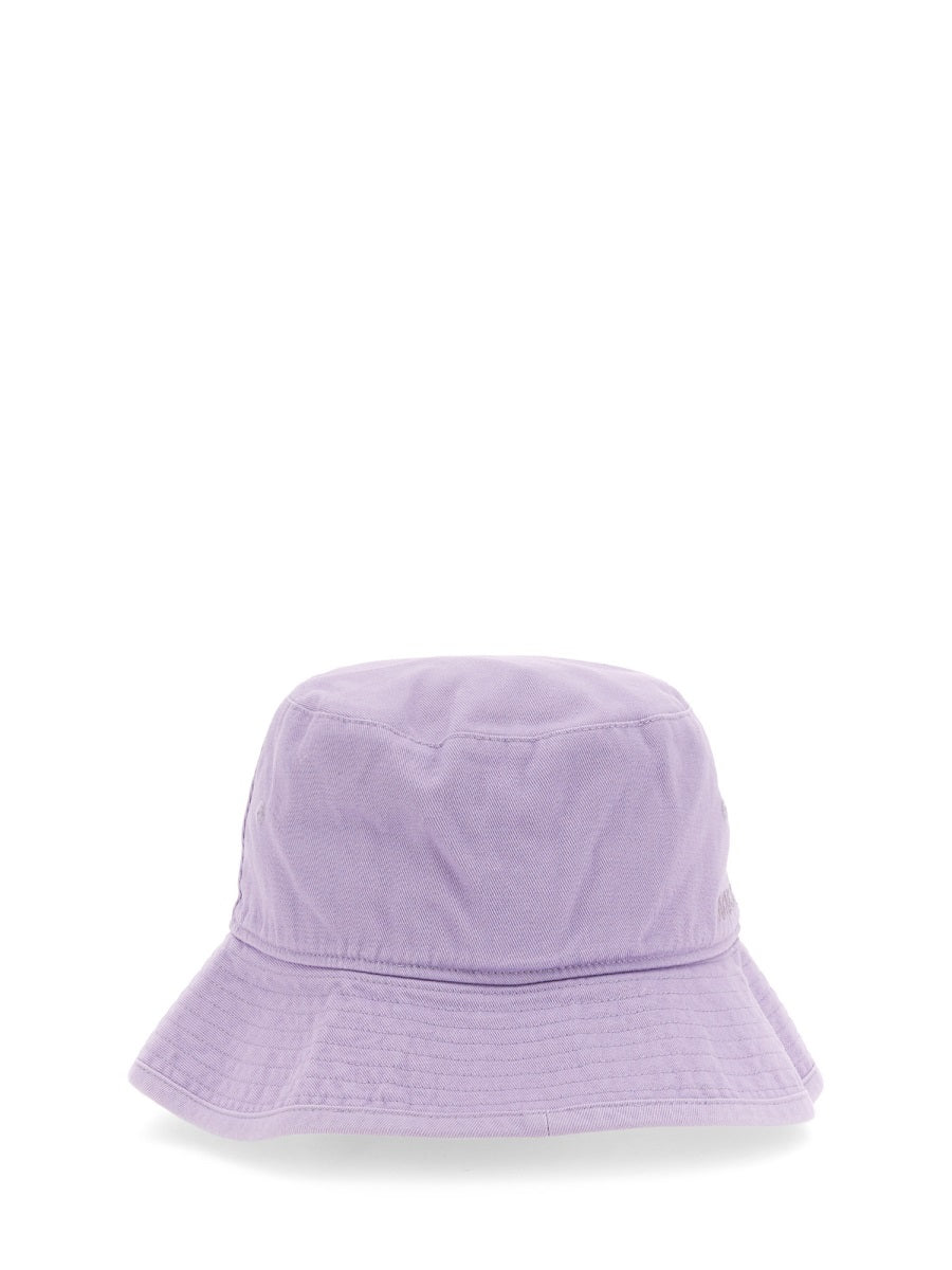 ACNE STUDIOS Cotton Bucket Hat with Contrast Stitching - Banlieue91 -