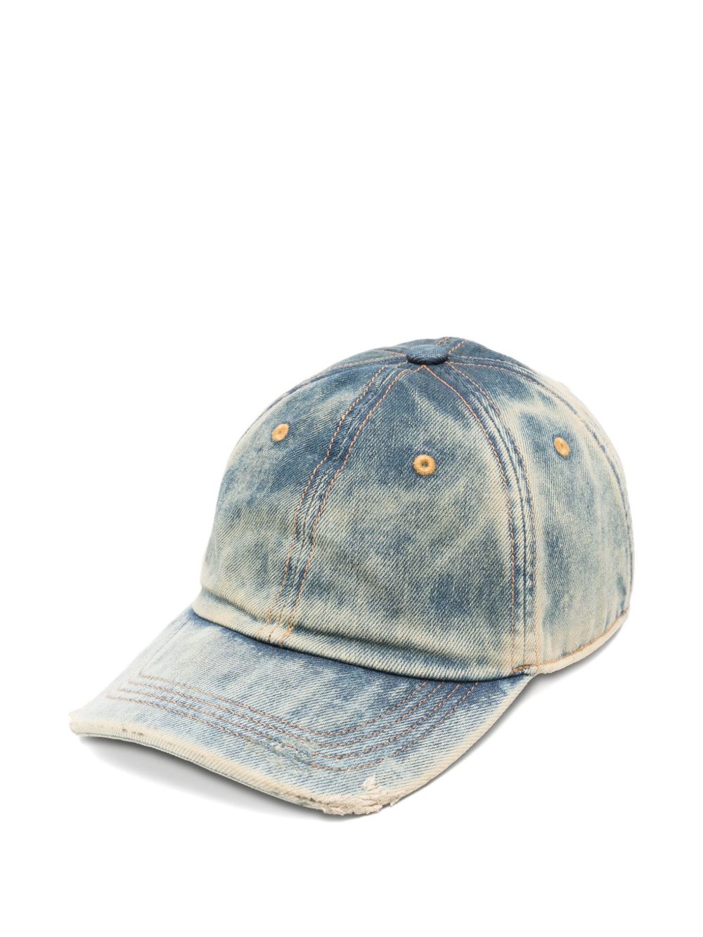 ACNE STUDIOS Distressed Cotton Baseball Cap - Banlieue91 -