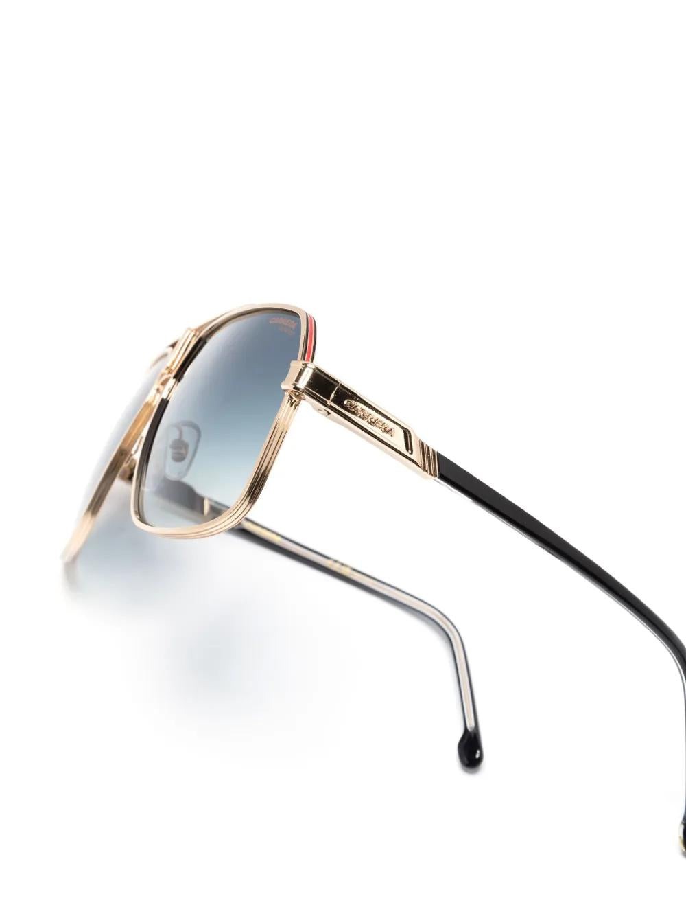CARRERA Sleek Striped Metal Sunglasses for Men - Banlieue91 -