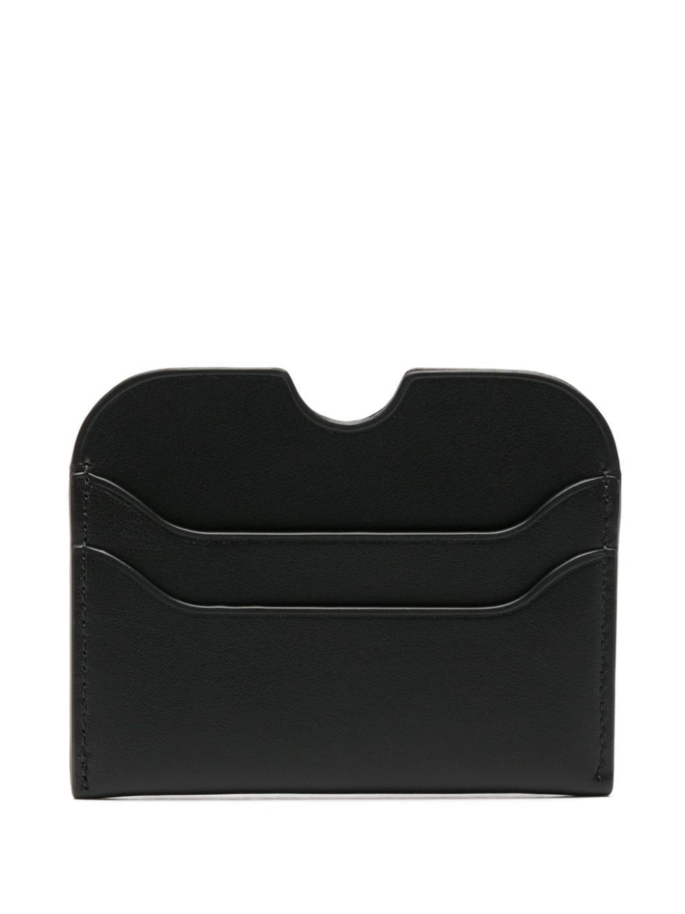 ACNE STUDIOS Mini Leather Wallet with Embossed Logo - Banlieue91 -