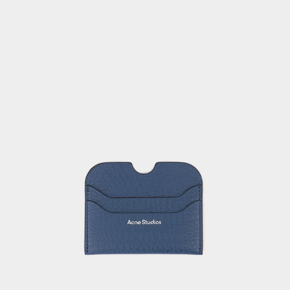 ACNE STUDIOS Mini Leather Card Holder for Men - Banlieue91 -
