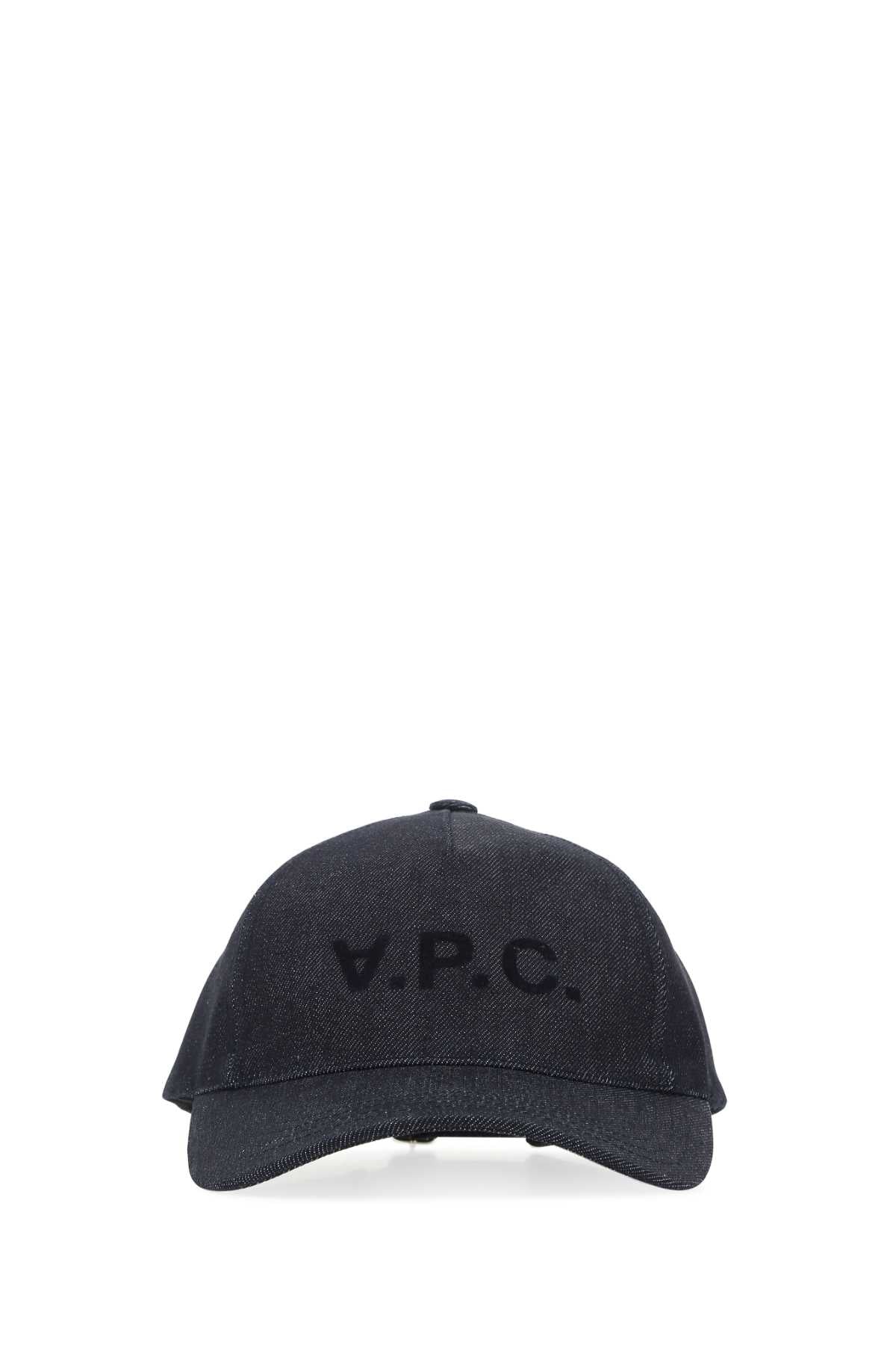 A.P.C. Denim Baseball Cap - Banlieue91 -
