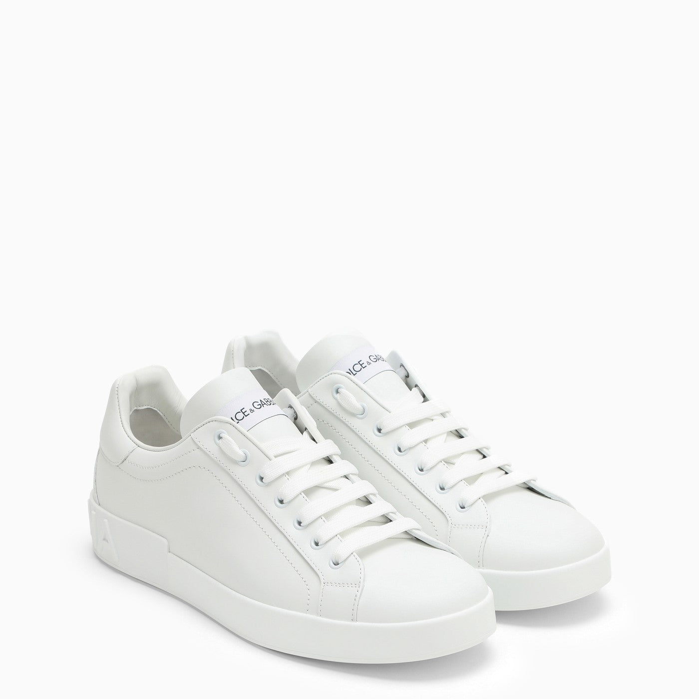 Dolce&Gabbana Portofino White Low Trainer - Banlieue91 -