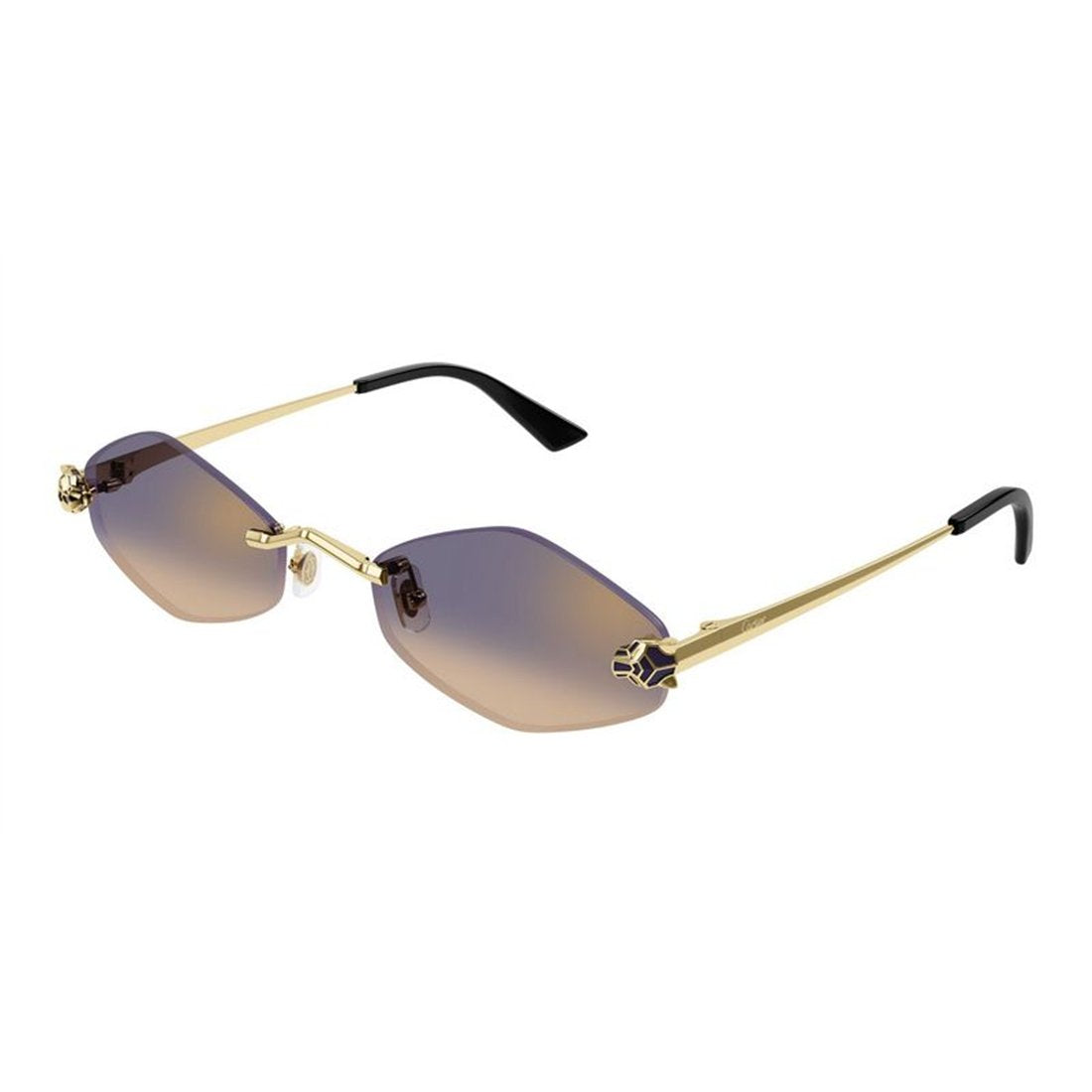 CARTIER Women’s Elegant Sunglasses - Metal Frame - Banlieue91 -