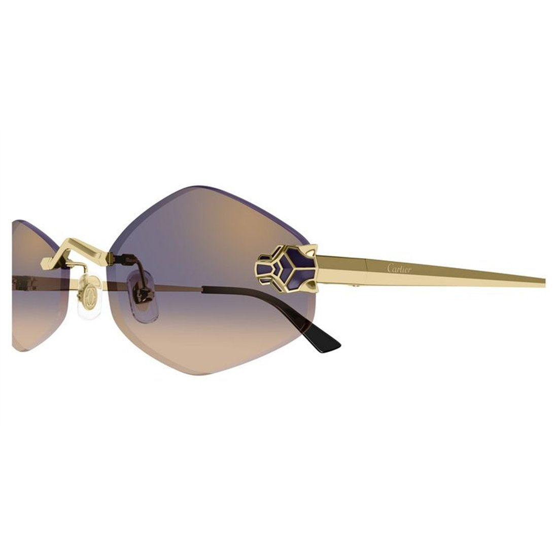 CARTIER Women’s Elegant Sunglasses - Metal Frame - Banlieue91 -