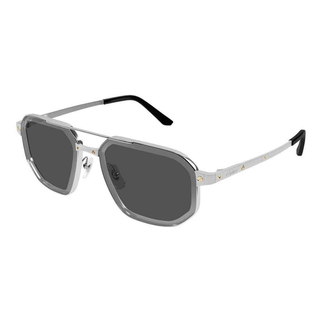 CARTIER Elegant Metal Sunglasses for Men - Banlieue91 -