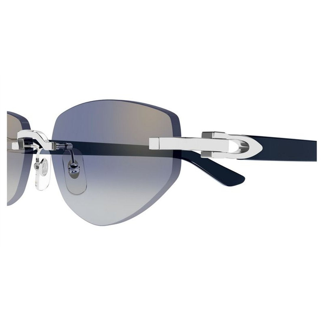 CARTIER Women’s Mini Metal Sunglasses - Banlieue91 -