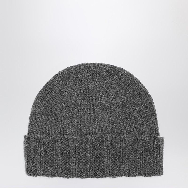 DRUMOHR Cashmere Beret with Ribbed Turn-Up Design - Banlieue91 -