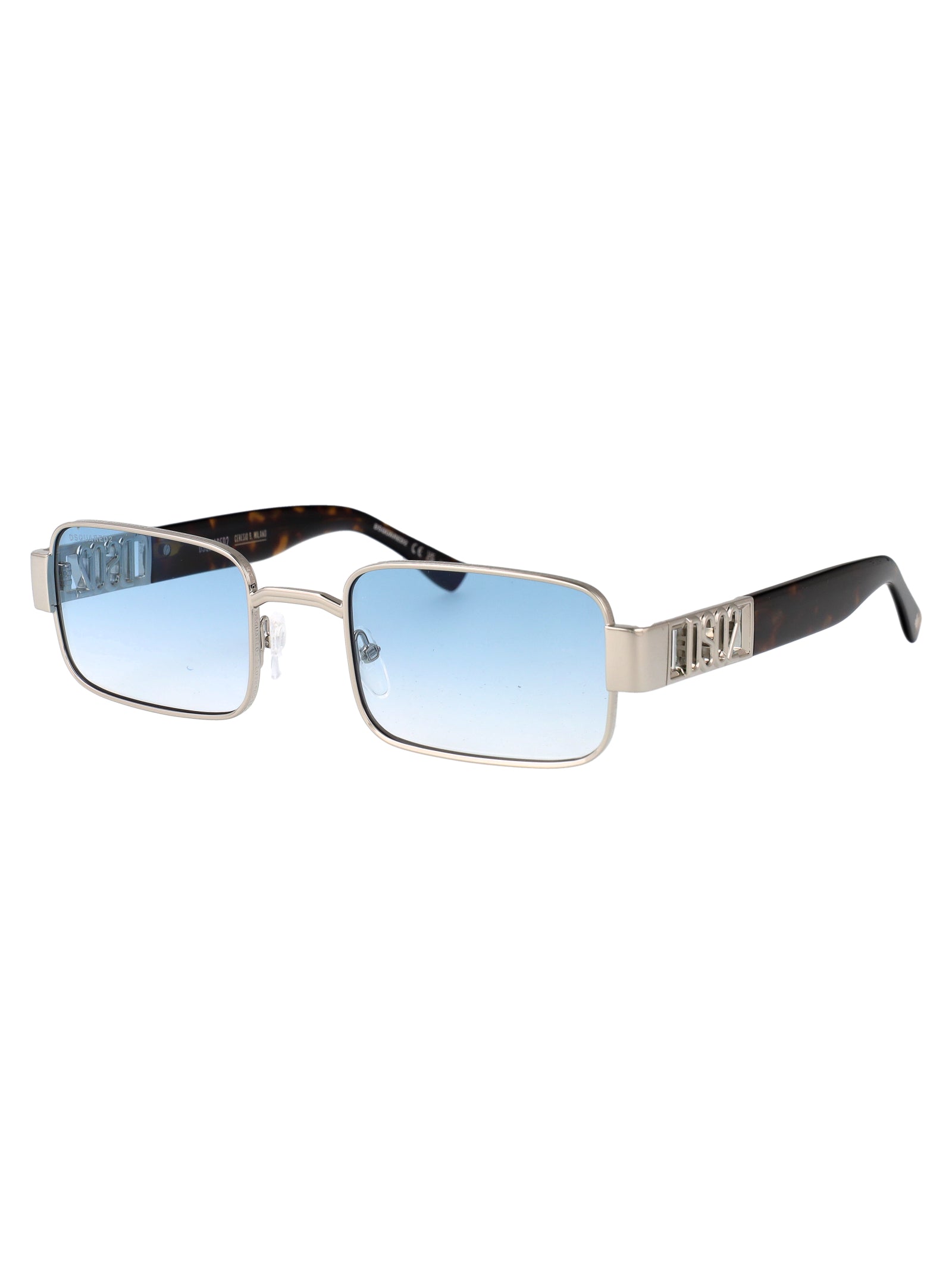 DSQUARED2 Palladium Metal Sunglasses for Men - SS25 Collection - Banlieue91 -