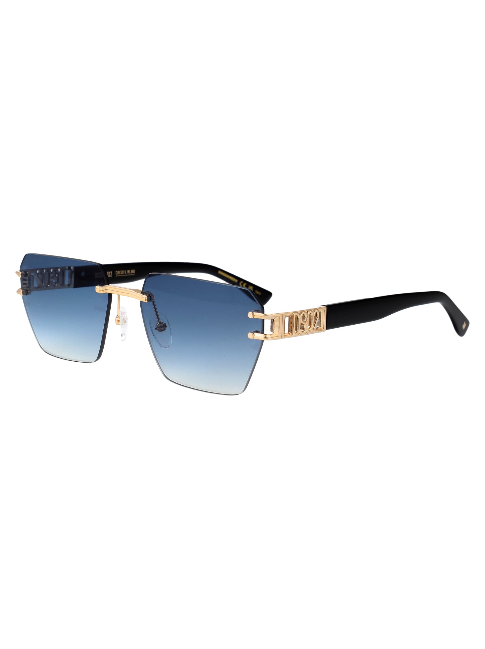 DSQUARED2 Metal Sunglasses for Men - FW25 Collection - Banlieue91 -