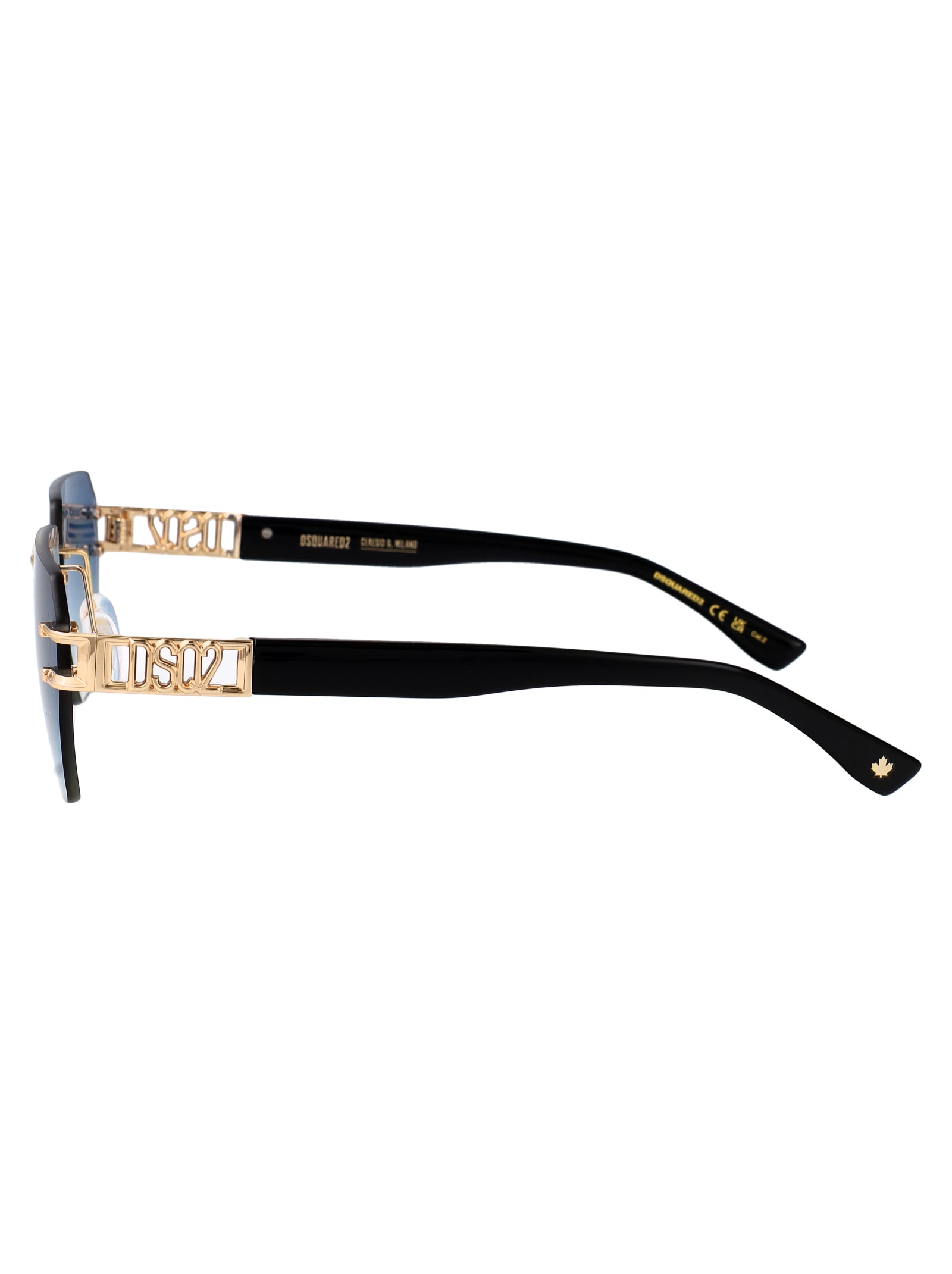 DSQUARED2 Metal Sunglasses for Men - FW25 Collection - Banlieue91 -