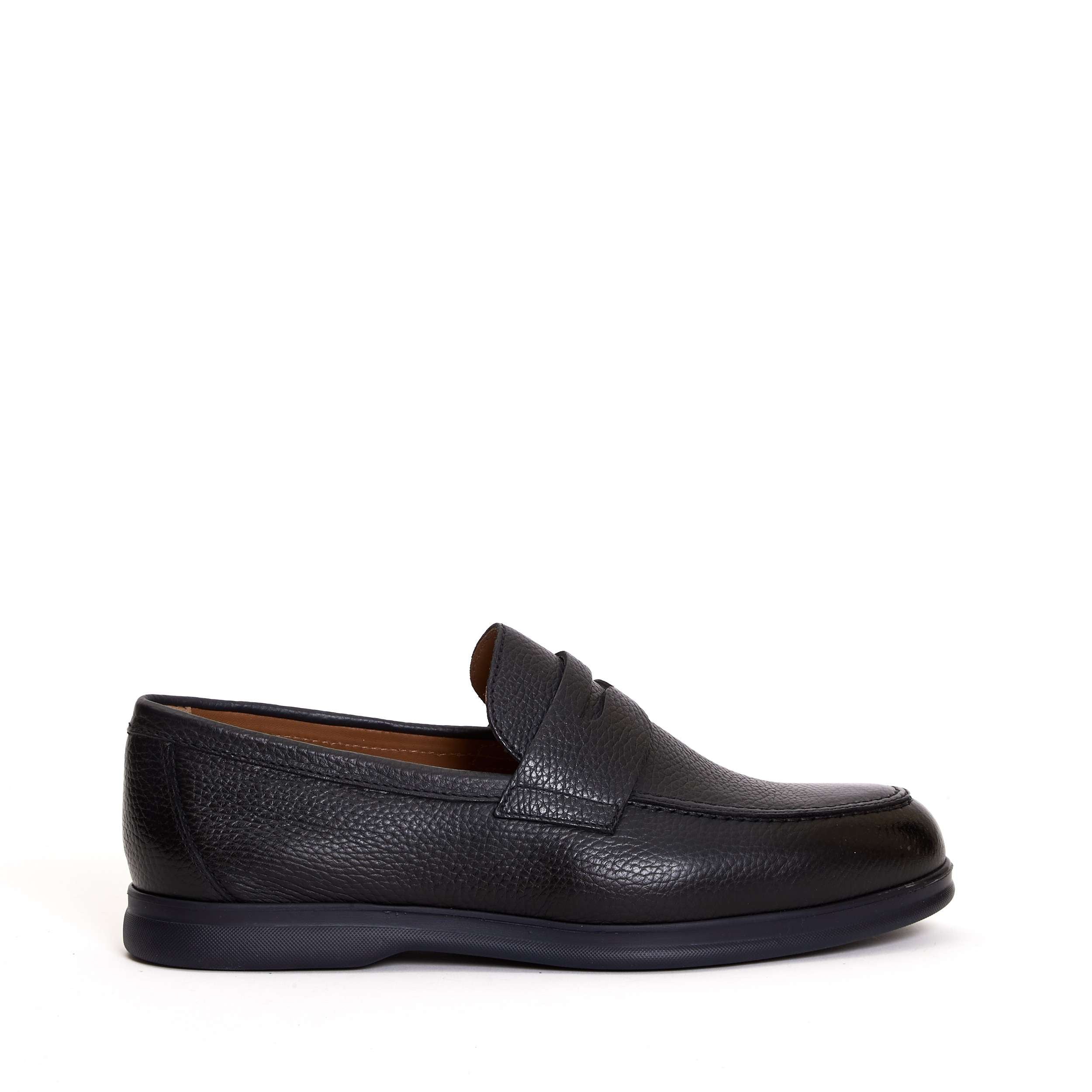DOUCAL'S Moccasins with Hammered Texture - Banlieue91 -