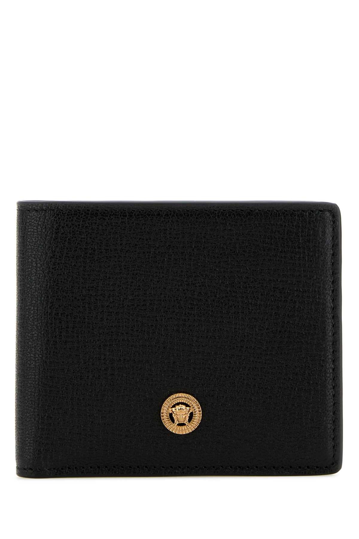VERSACE Mini Bi-Fold Leather Wallet for Men - Banlieue91 -