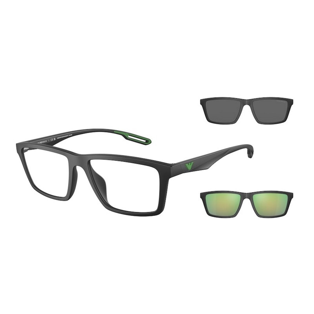 EMPORIO ARMANI Stylish Acetate Sunglasses for Men - Banlieue91 -