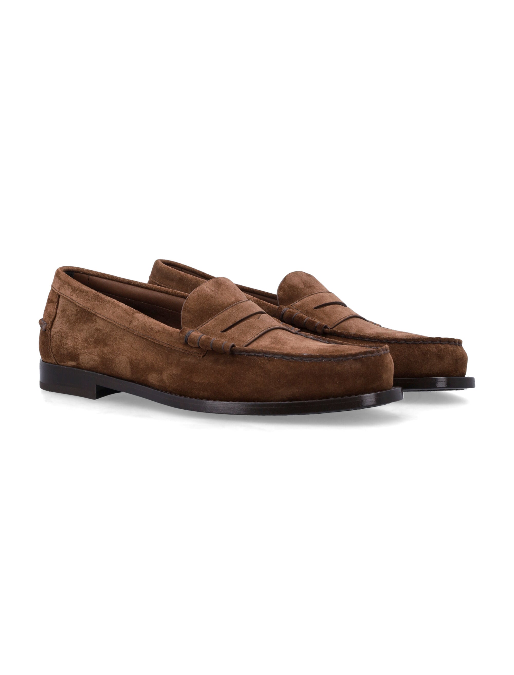 CHURCH'S Rowley Suede Leather Loafers - Banlieue91 -