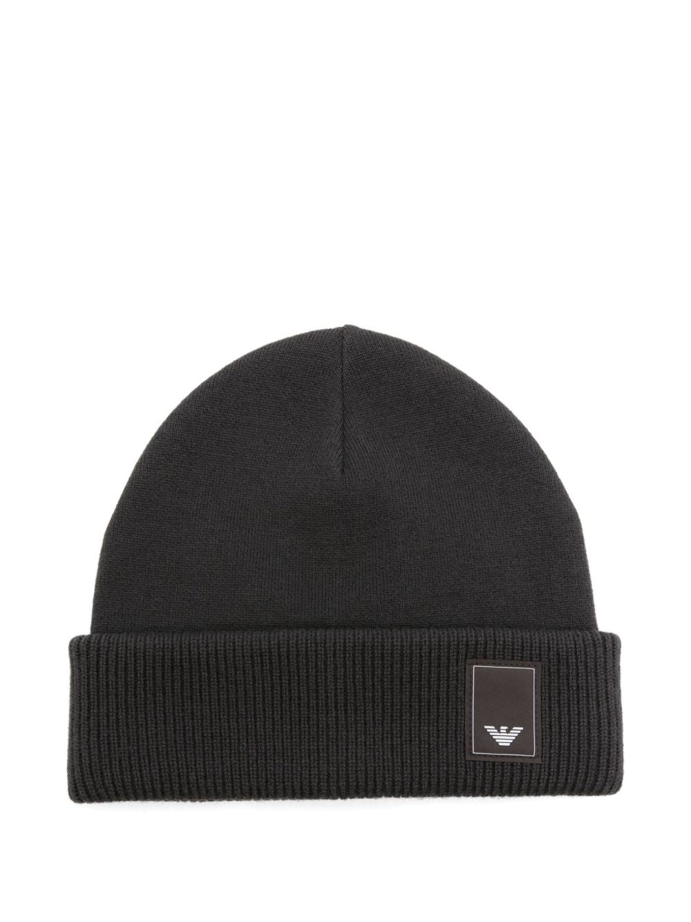 EMPORIO ARMANI Ribbed Wool Beanie for Men - Banlieue91 -