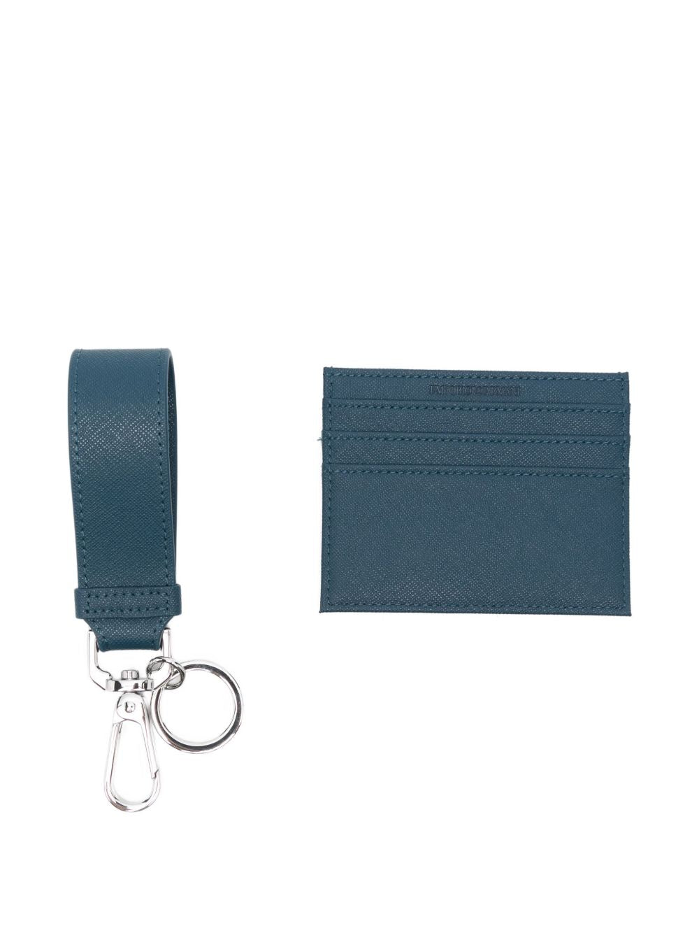 EMPORIO ARMANI Mini Credit Card Case with Key Ring - Banlieue91 -